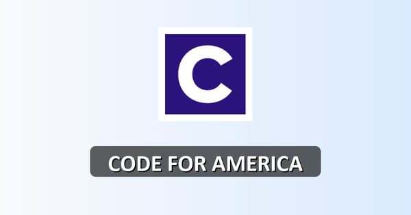 Code for America Fellowship — Civic Tech Opportunities in 2026