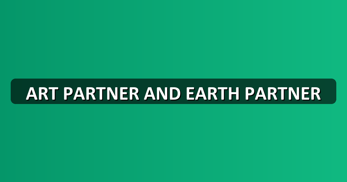 Earth Partner Prize 2026 — Climate-Focused Art Open Call