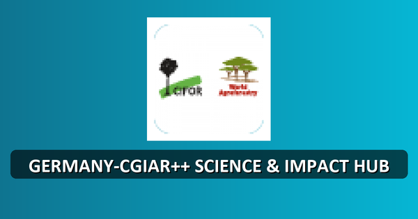 Germany-CGIAR++ Junior Scientists Program 2026—EUR 6,000