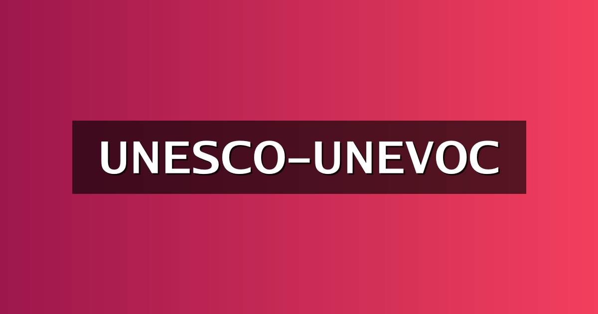UNESCO-UNEVOC Skills in Action Photo Competition 2026—$1,600 Prize